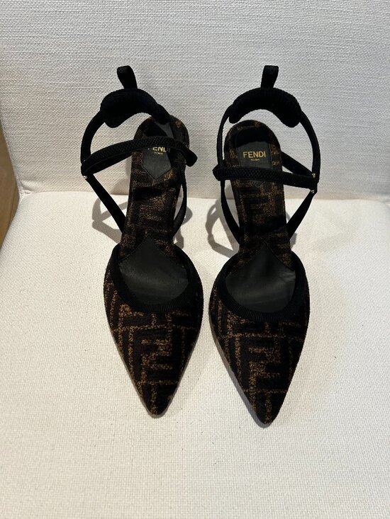 Fendi Shoes - Fendi Sling Back Heels